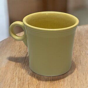 Fiestaware Mug Ring O Handle Tom Jerry Coffee Yellow Retired Fiesta USA